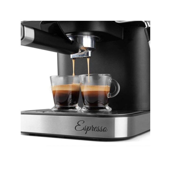 Cafetière à expresso - Orbegozo - Ex 6000 - Pression 20 bar - Réservoir 1,5 l - Dosettes