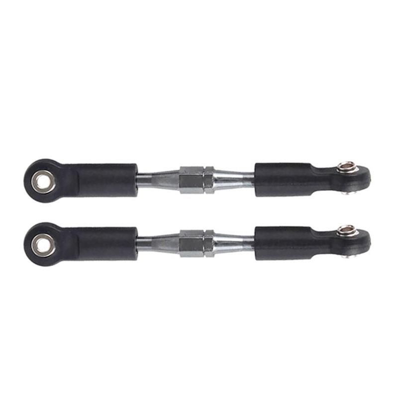 RC Car Aluminum Buckle Arc Chain Upgrade Part for 1/10 Slash 2WD/Stampede 2WD/Rustler 2WD/Bandit 2WD Adjustable Steering Rod