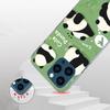 Cartoon Cute Panda Bear Phone Case For iPhone 17 Air 16 Pro Max 16E 15 + 14 Plus 11 12 13 Mini 7 8 SE Gift Print Cover Fundas 17