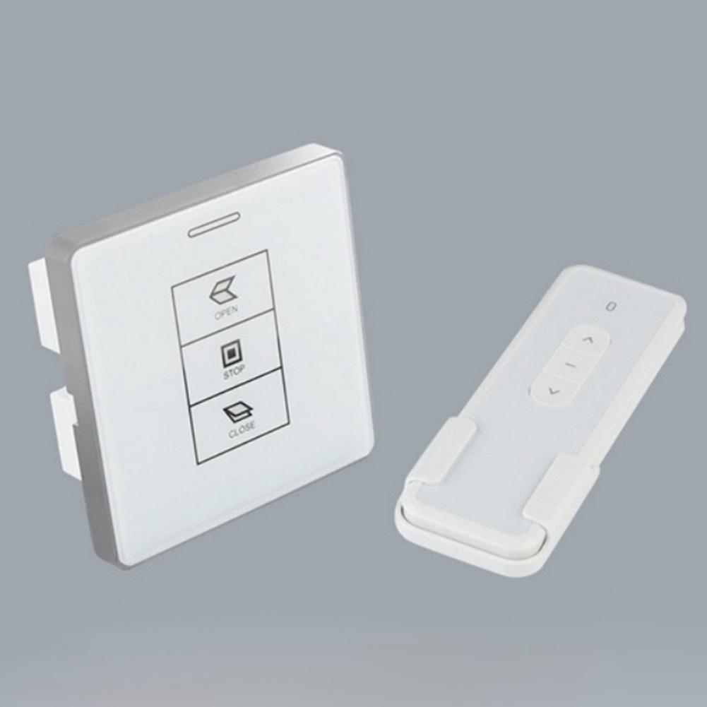 Intelligentes Schalterpanel für 24V DC Motor für Fensterheber Funktioniert mit For Tuya Fernbedienung AC100-240V Eingang Regensensor-Schnittstelle