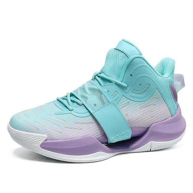 Professionelle, hochwertige Echtkampf-, personalisierte Reibungs-, Sound-, ultralaute Basketballschuhe, Herren-Zement-Nemesis, verschleißfeste Sportschuhe