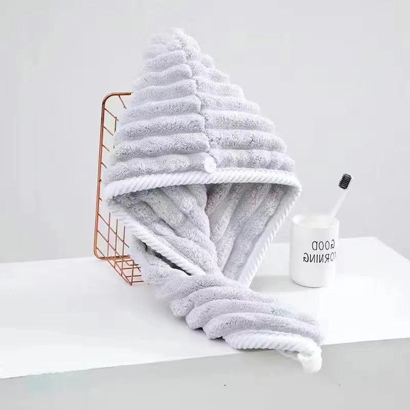 1Pcs Thickened And Super Absorbent Headscarf Dry Hair Cap For Wiping Hair Quick Drying Cap Dry Hair Towel For Women