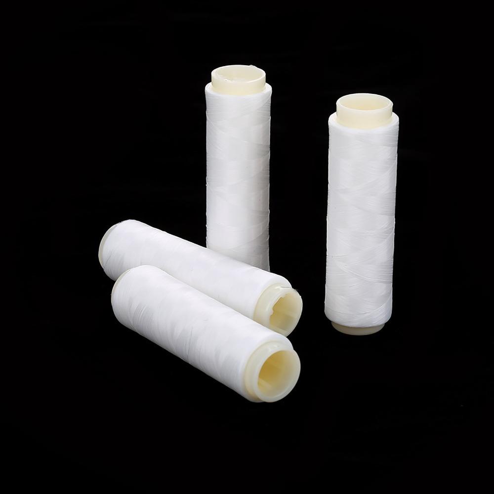 4PCS Durable High Tensile Fishing Line 0.15mm Nylon Elastic Fishing Line Bait Thread Hook Securing
