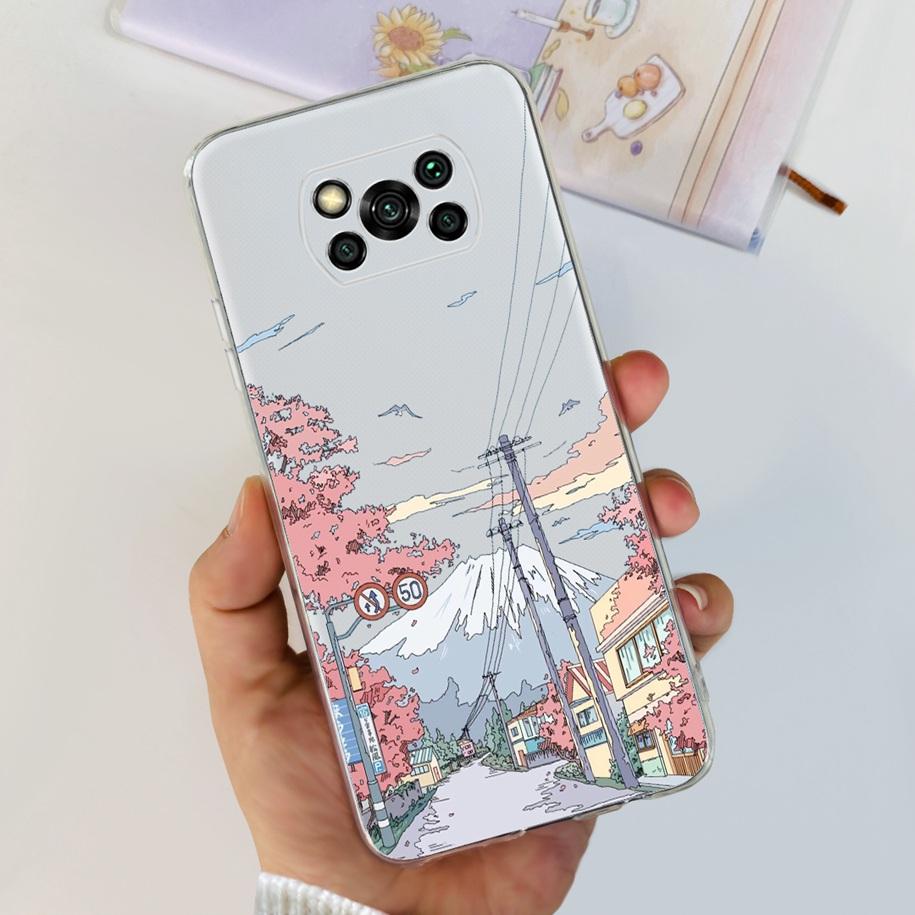 For Xiaomi Poco X3 Pro Phone Case Soft Silicon TPU Shockproof Coque For Poco X3 PocoX3 X 3 NFC Back Cover Bumper Astronaut Funda