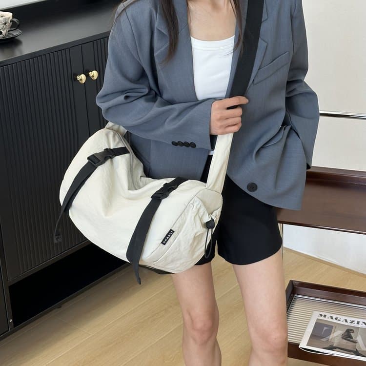 Large Capacity Workwear Style Crossbody Bag Women's Shoulder Bag