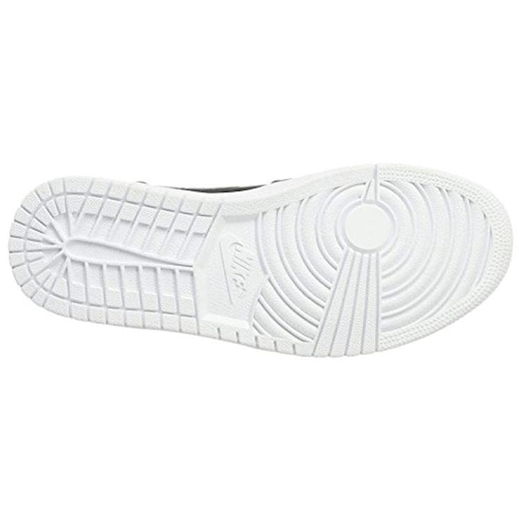 Air Jordan 1 Retro Mid 'Black White' Men's 554724-038