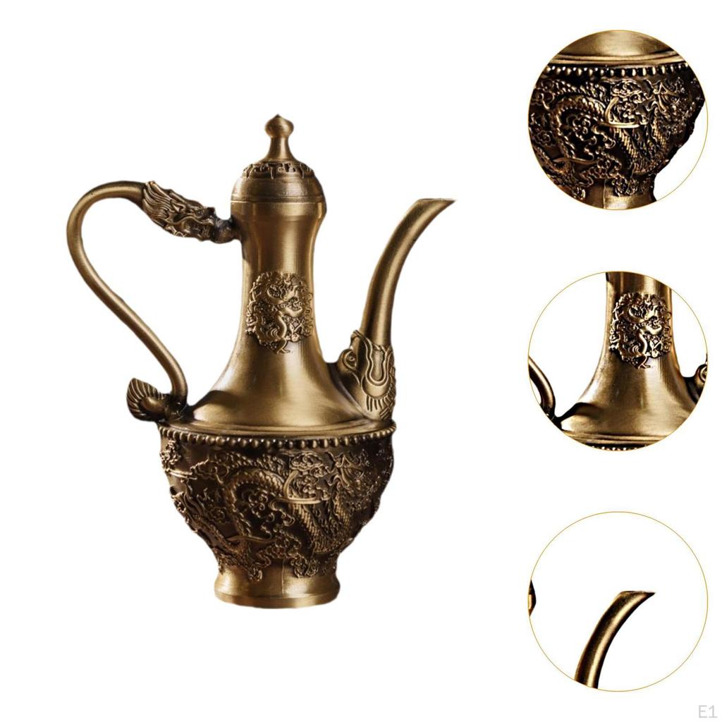 Turkish Coffee Pot Drink Pot, Serving Tea Kettle Water Pitcher for Living Room Dining Table Holiday