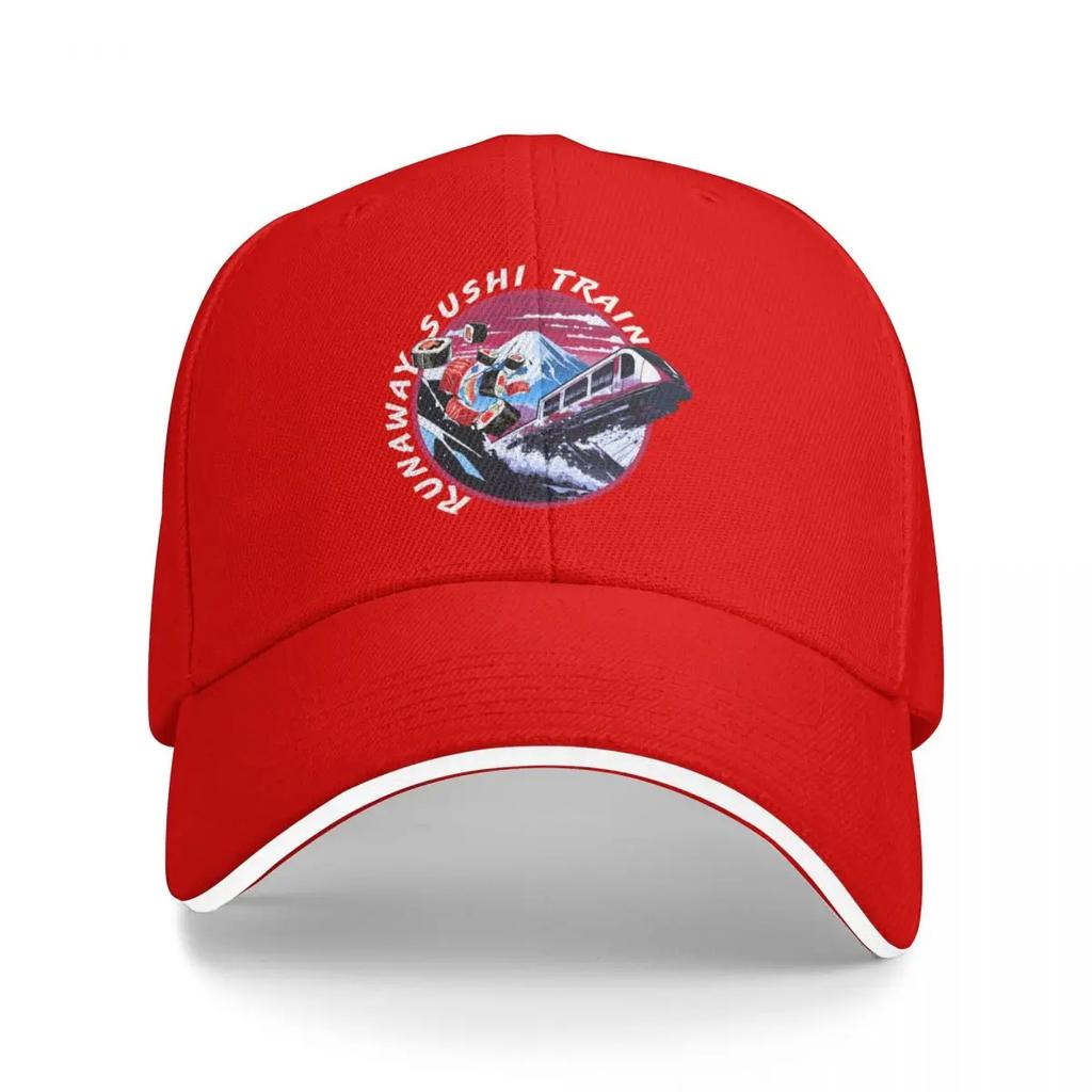 Runaway Sushi Train V1.2 Baseball Cap Unique Hats Unisex Hat Golf Hat Sun Caps Caps For Women Unisex's