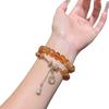 Yellow Pagoda Crystal Bracelet: Elegant Design Women's Jewelry Gift with Certificate