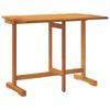 Folding Balcony Table 90 x 60 x 72 cm Solid Acacia Wood