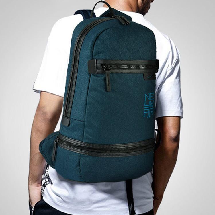 Nike Polyester Backpack Regular Unisex Dark Blue Casual BA5317-454