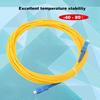 10m 11yd SC To SC Duplex Fiber Patch Cord Jumper Cable Single Mode Patch Cord
