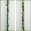 4Pcs Metallic Tinsel Twist Ornament 6.5ft Each Green Gold Fringes Artifical Vine for Irish Festival Holiday Decoration