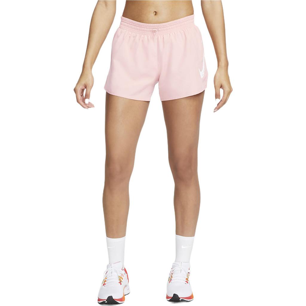 Nike Dri Fit Casual Shorts Women's Pink Moderate DM7774-610