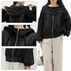 Sheer UV Sun Sheer Solid Long Air Conditioning UV Summer Loose Fit [NOLCCTN] Women's Blouson, Protection, Protection, Hoodie, Blouson, Jumper, Color,