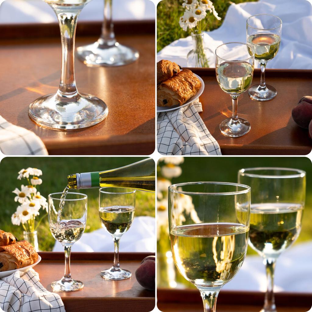 KADAX Heat-Resistant Dish with Lid for Baking Round Glass