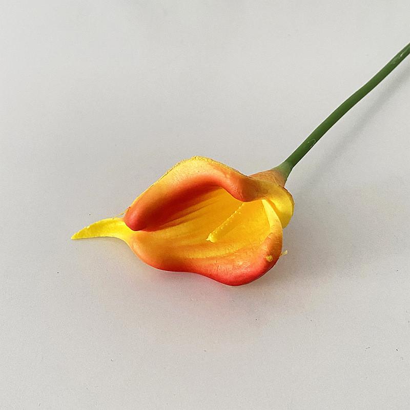 Mini Calla Lily Artificial Flowers For Wedding Decor Home Office Props Photography