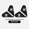 cqmes7 Silicone Car Logo Door Corner Cover Bumper Crash Scratch Protector Accessories For Skoda Kodiaq Fabia Kamiq Karoq Octavia 2 3