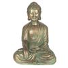 Sitting Garden Buddha Verdigris Statue