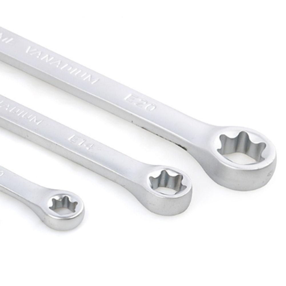 Construction Industry Double Torx Rust Treatment Star Wrench Spanner