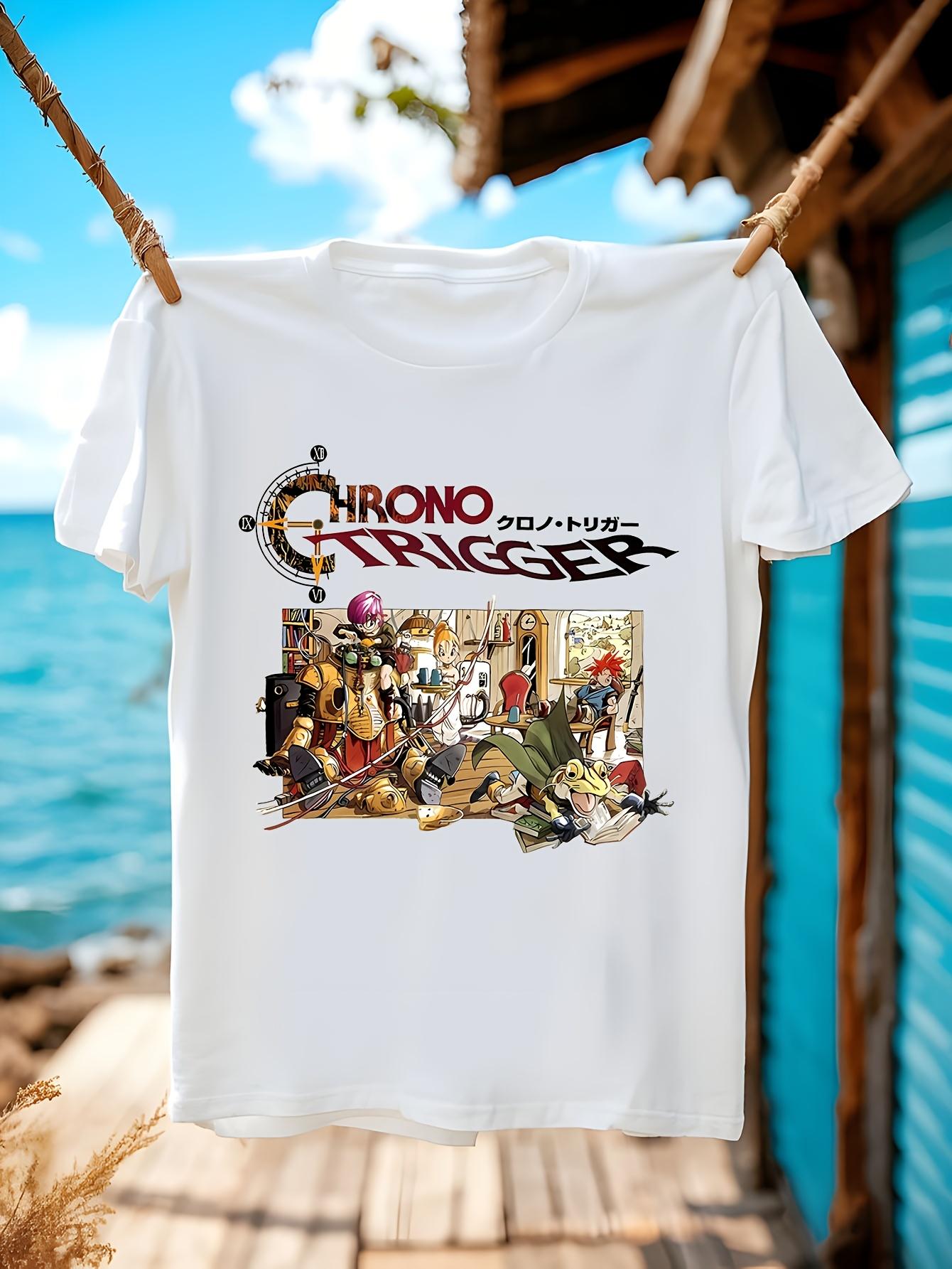 Chrono Trigger Video Game Graphic Tshirt Graphic Tshirt -... S