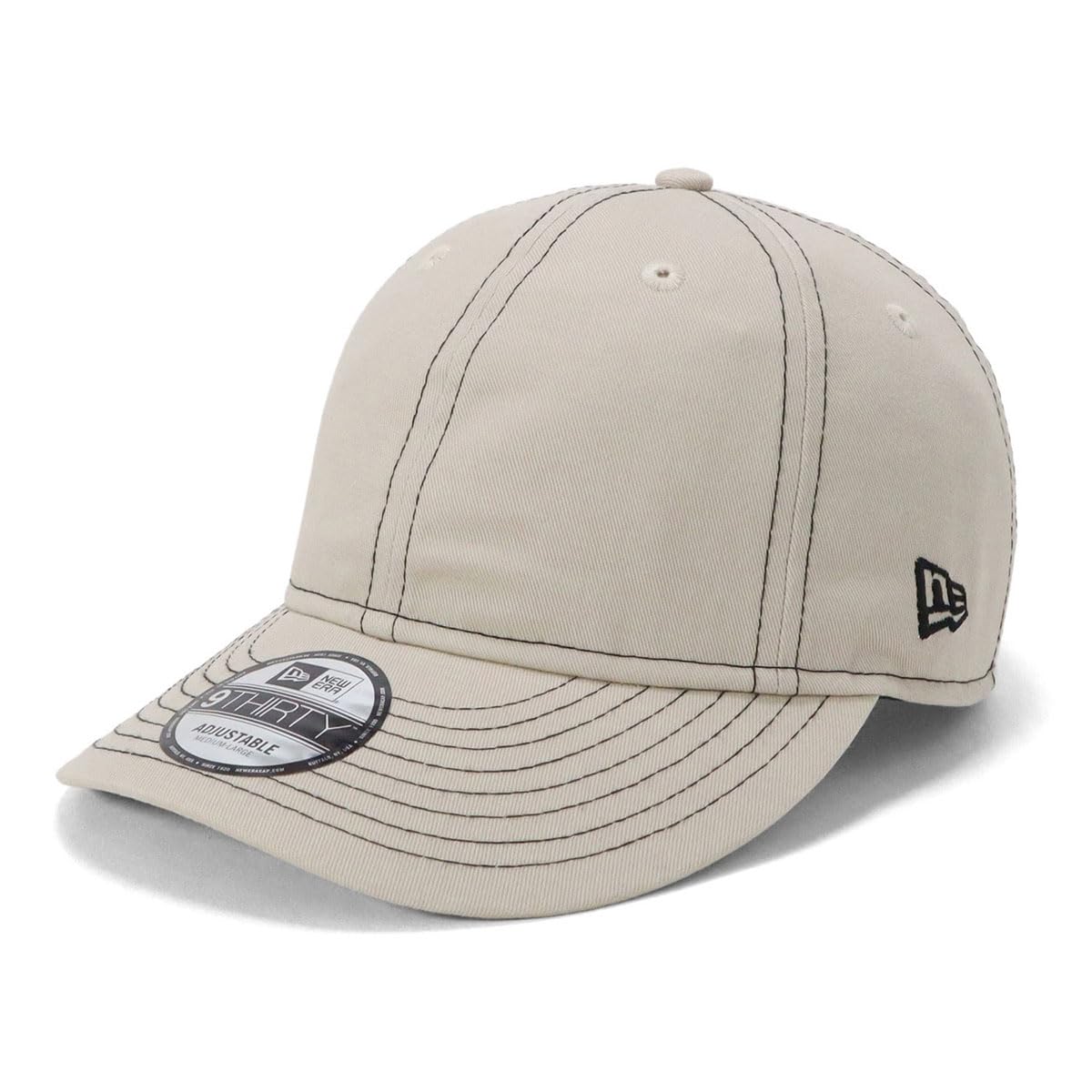 

New Era 930 Stitch Accent W Ring Sto Solid Sizes NER36C2244 Cap, Cotton, Stone, M/L, 14388690,