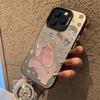 Oil Painting Elephant Silver Phone Case for iPhone 12 Pro Max/13/14/15 Plus/16/17