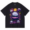 230 Gsm 100% Cotton Jujutsu Kaisen V41 Kirby Gojo Print Unisex Heavy Cotton T Shirt