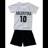 Ensemble Football Enfant - Argentina 10 - Blanc et Bleu - 4 à 14 Ans - - Blanc