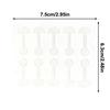 PET 60/100/200Pcs Shrinking Nose Wing Stickers Transparent Invisible Nose Shrink Patch Special Narrow Nose Strips Nose Shaper