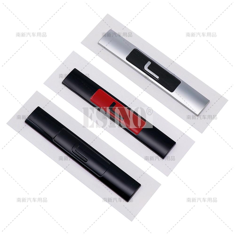 3D Letter L Decorative ABS Badge Adhesive Emblem Car Fender Emblem for Land Rover Range Rover Vogue SA2