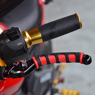 Motocyklová brzdová páčka Silikonový návlek Měkký Protiskluzový odolný Moto Kolo Ochranná řídítka Moto Vybavení Příslušenství