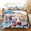 Conjunto de Cama Anime Kantai Collection Meninos Meninas Tamanho Solteiro Queen Capa de Edredom Fronha Cama Meninos Adulto Moda Têxtil para Casa