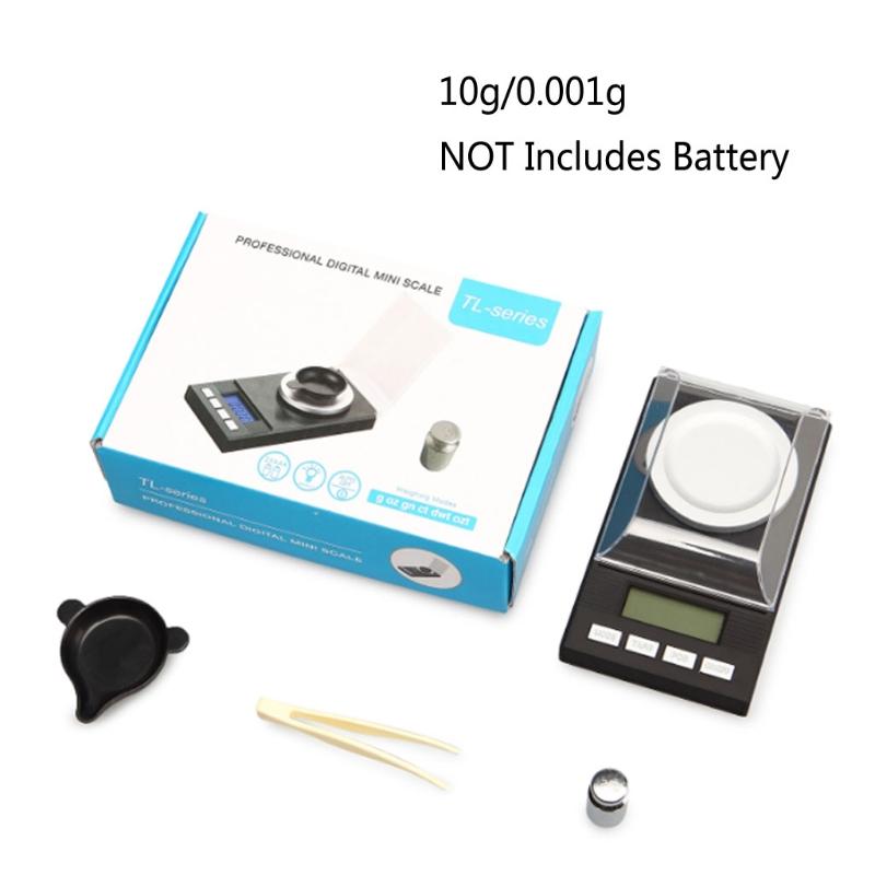 Digital Scale Kitchen Scale with LCD Display Tare Function Stainless Steel Platform Jewelry Scale Precise for Gold Food
