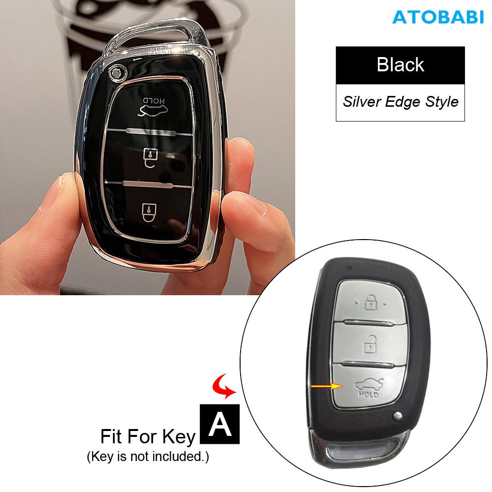 Tpu Car Key Cover Skin For Hyundai Tucson Elantra Creta Sonata Ioniq Creata Ix35 I20 Remote Fob Shell Case Auto Accessories