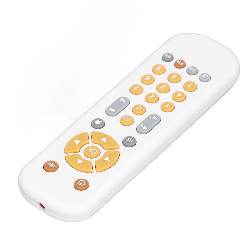 Baby TV Remote Control Toy with Music Early Educational Safe Fun Simulated Baby Remote Controller