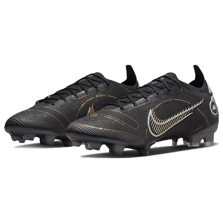 Nike Mercurial Vapor 14 Elite FG Shadow Pack Unisex-Sneaker Schwarz Metallic-Silber Höhlenstein DJ2837-007