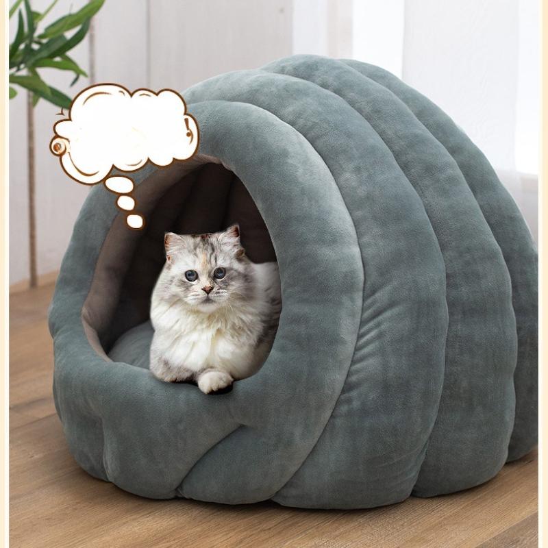 Cat litter, universal in all seasons, fully enclosed design, pet litter, house type, non-biting kennel, thickened and warm