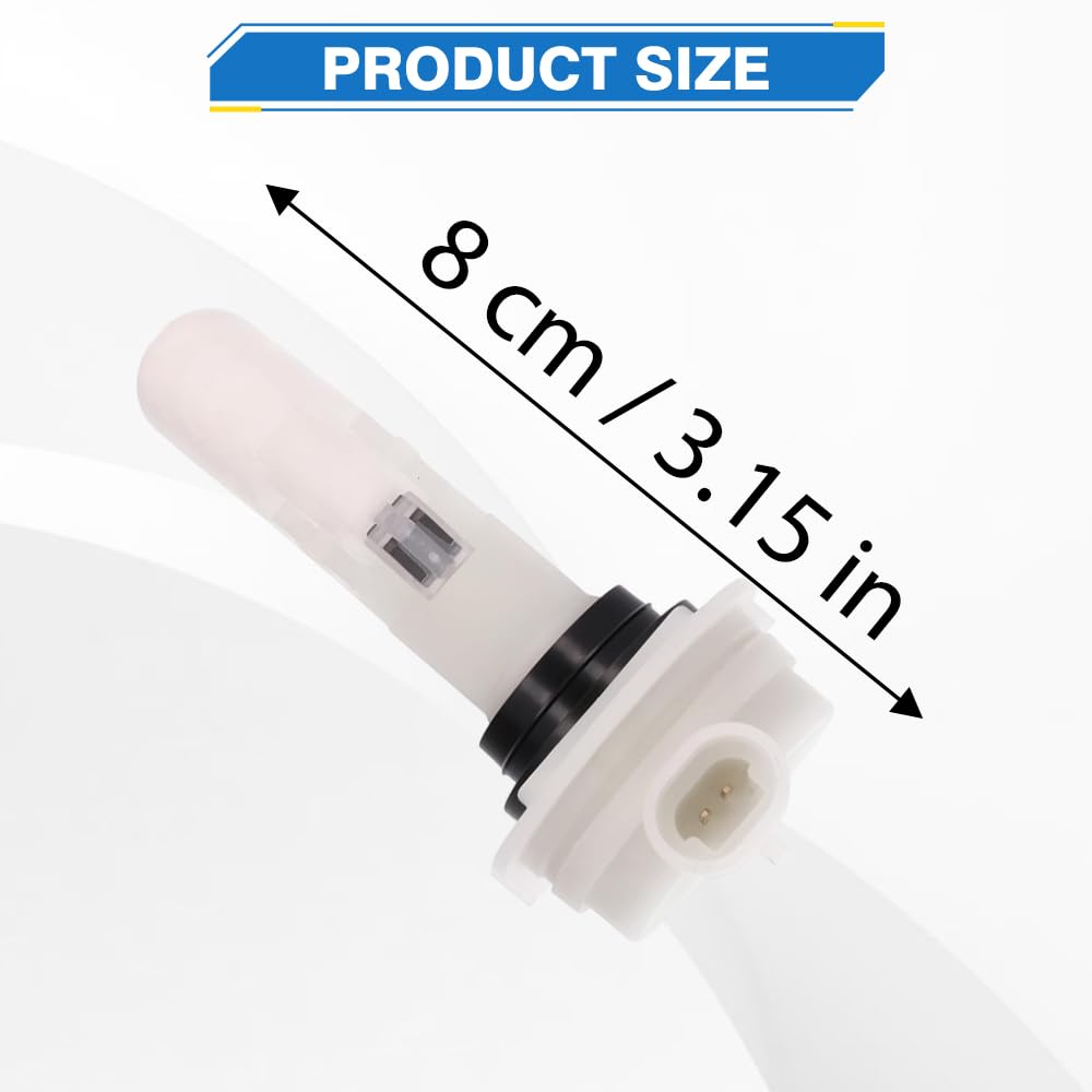 Washer Fluid Level Sensor, Replace 12494846, ES113372, 1814777, Compatible with Cadillac Escalade 2002-2003, GMC Sierra 1500 2000-2003, 2 Pins, 1 Pc