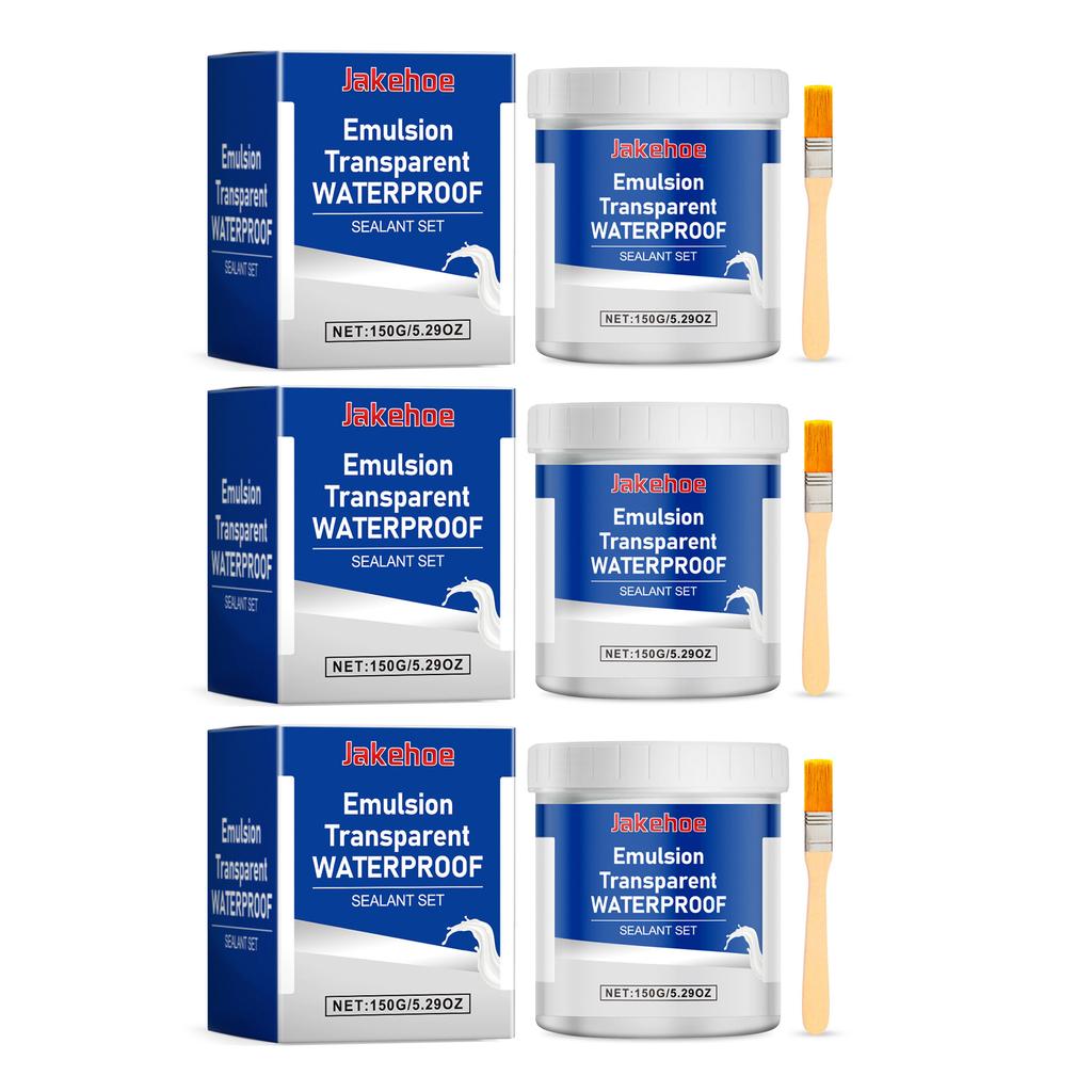 Transparenter wasserdichter Kleber-Wandbelag, wasserdichtes Dichtungsmittel für Badezimmer und Küche