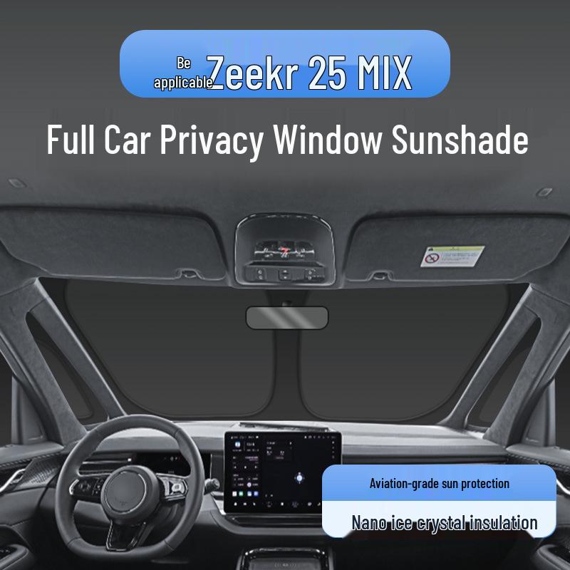 Zeekr 25 MIX Car Sunshade: Sun Protection & Privacy Shade