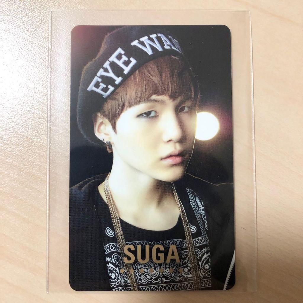 [USED] BTS SUGA trading card