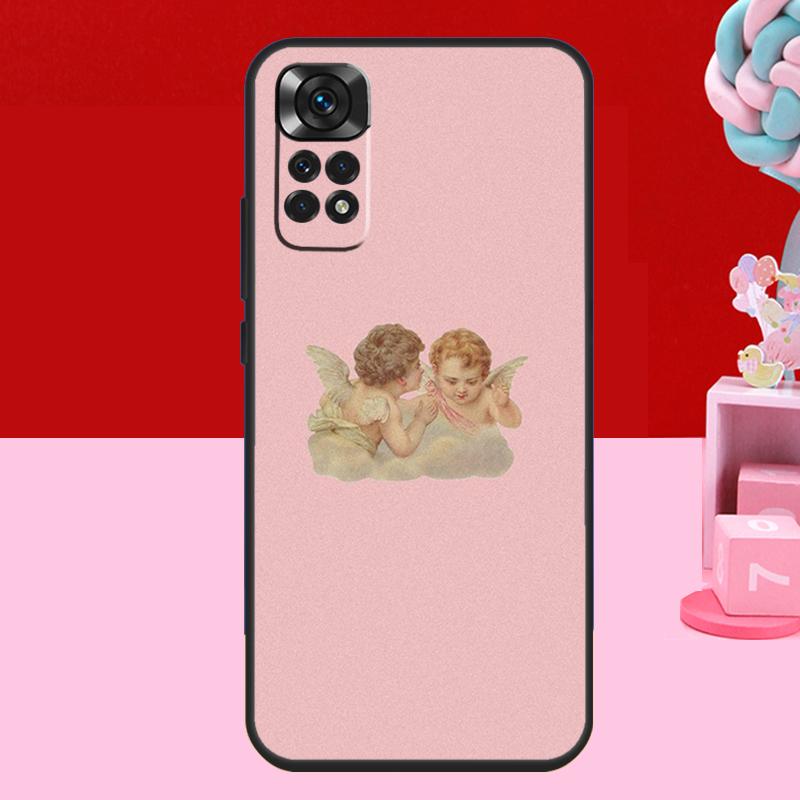 Renaissance Angel Aesthetic Case For Xiaomi Redmi Note 14 13 12 11 10 15 Pro Plus Redmi 15 C 10C 12C 13C 14C Soft Cover
