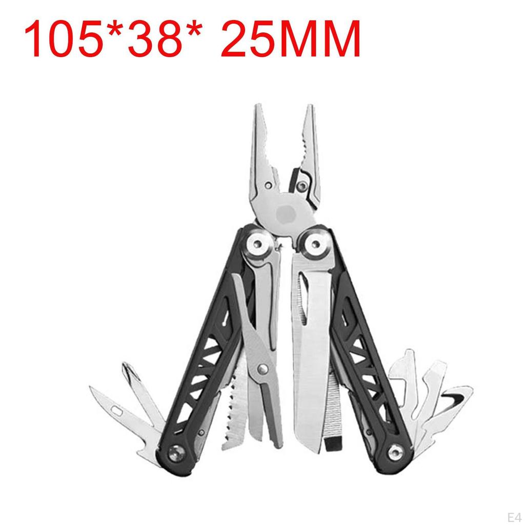 Multitool Pliers Combination Folding Pliers, Folded Premium Multifunction Tool Multi for