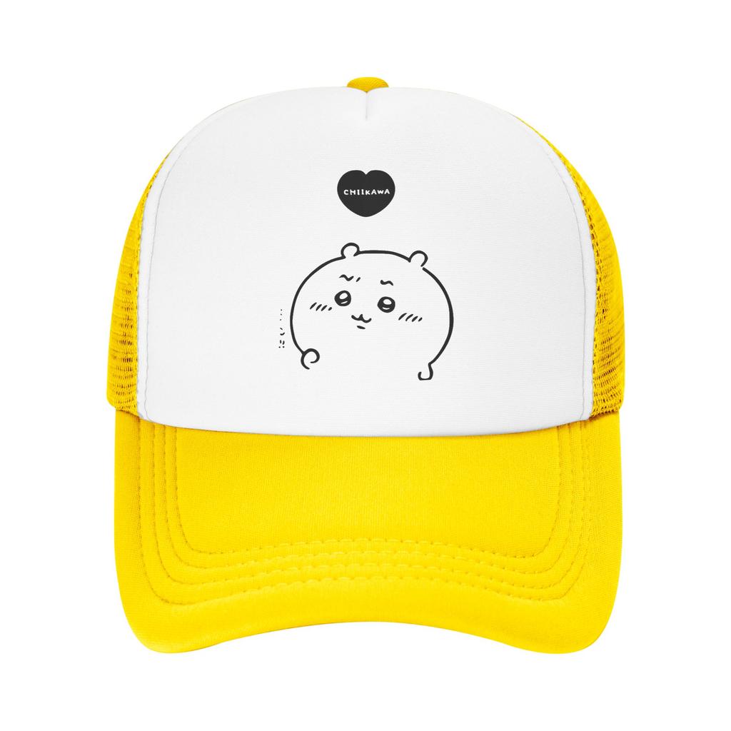 Chiikawas Heart Cute Bear Cat Trucker Cap Adult Hat Trucker Hat Trucker Cap Adjustable Snapback Caps Mesh Baseball Cap Summer