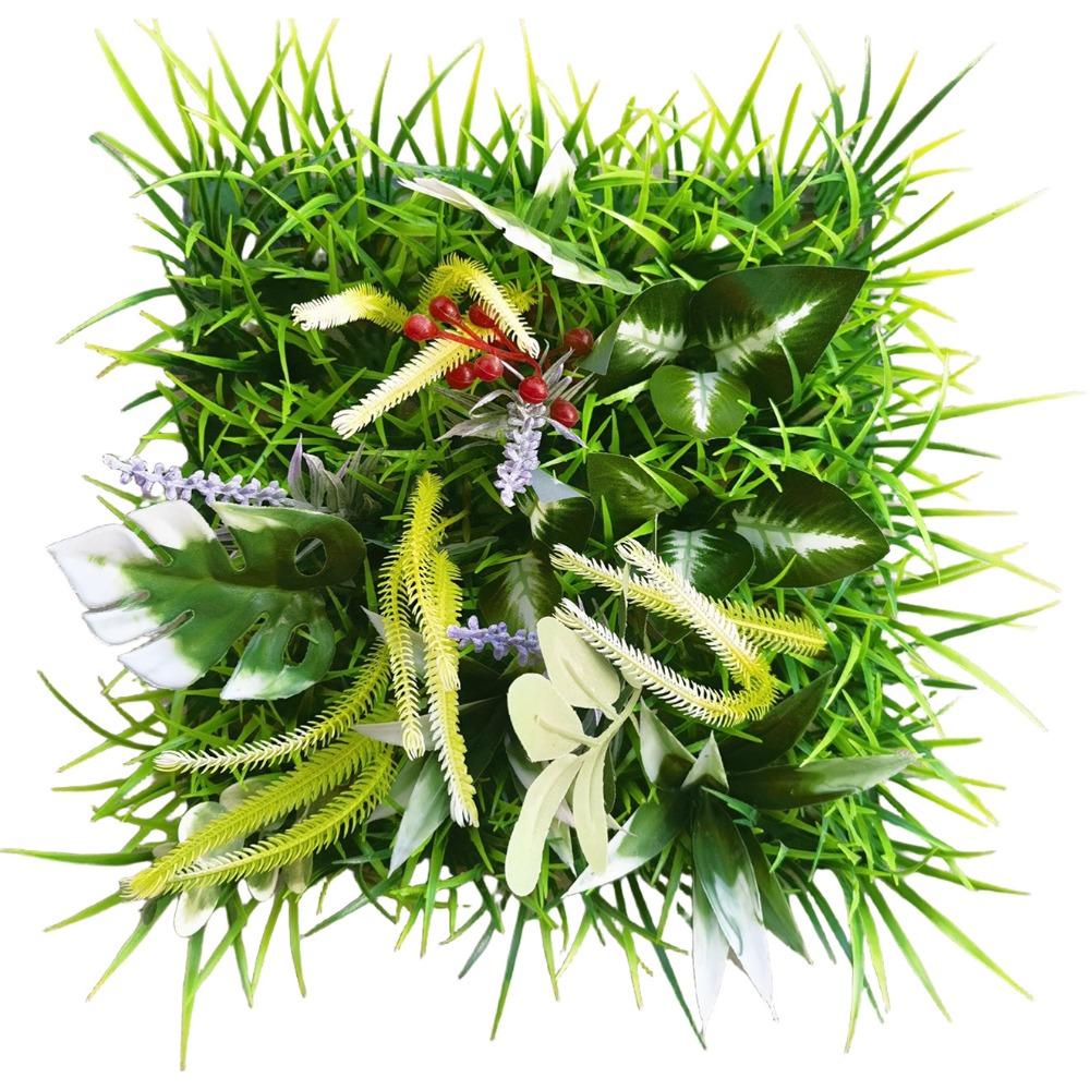 Eternal Life Artificial Plant Wall Panel Flower Artificial Fern Grass  Privacy Screen