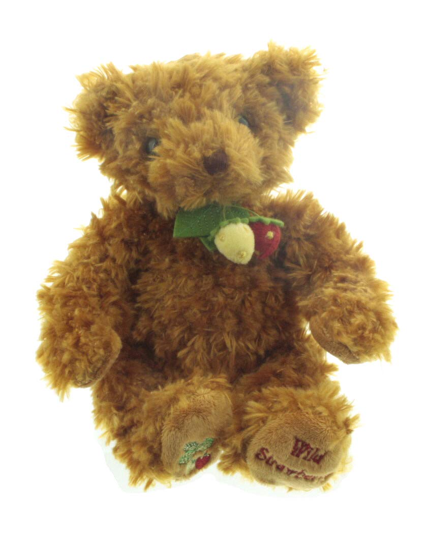 

Take Off Plush Music Box Wild Strawberry Brown Bear, Small,