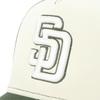 New Era Cap 9FORTY AFrame San Diego Padres Two Tone MLB 15206464 NER37C1730 Dark Seaweed White Snapback