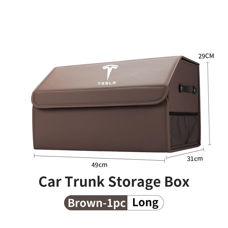 Car Valve Core Trunk Storage Box Organizer Foldable Stowing Tidying Container Bag For Tesla Model 3 Model S Model X Model Y
