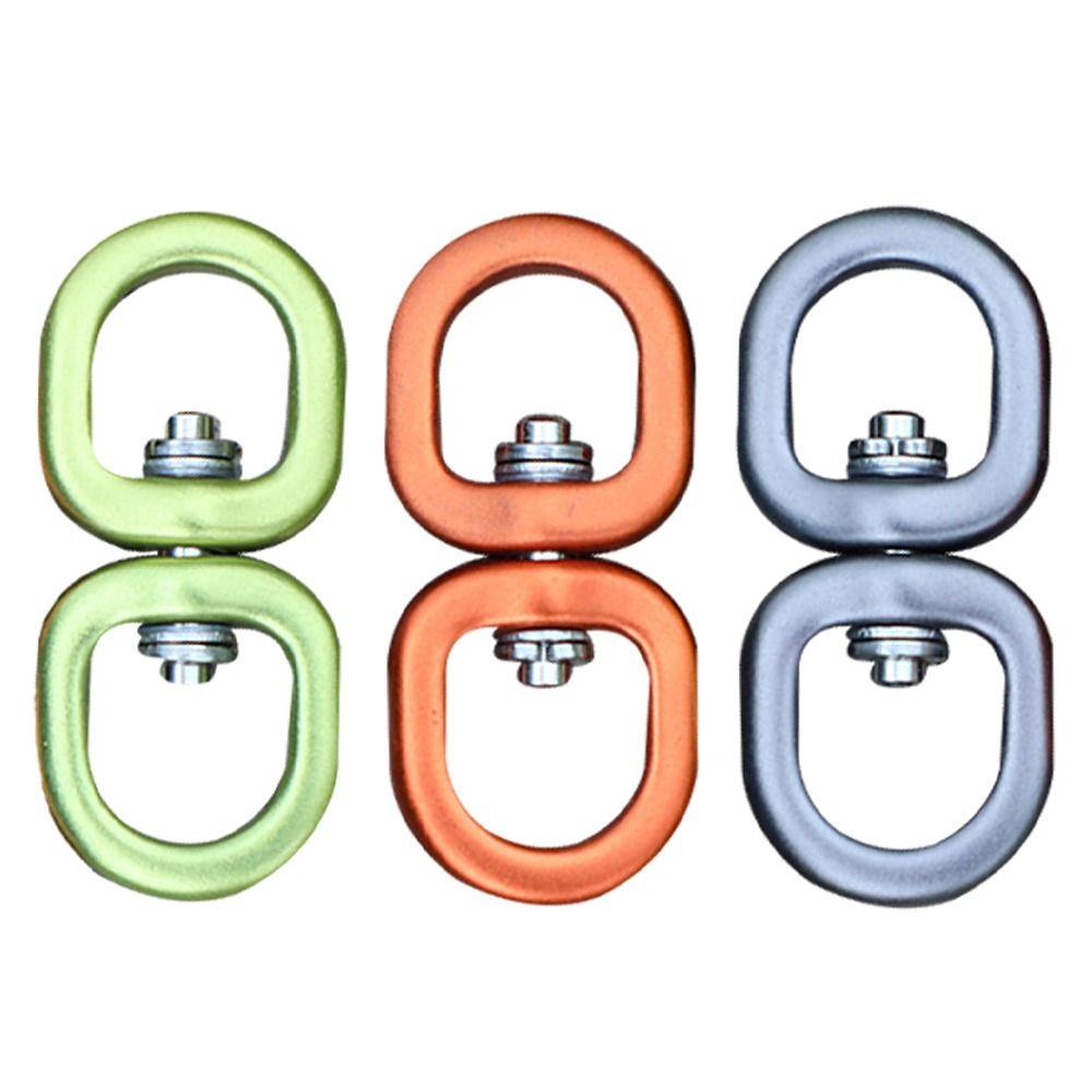 Outdoor Ascend Climbing Key Hooks C Rotating Ring Security Master Lock Professional Carabiner